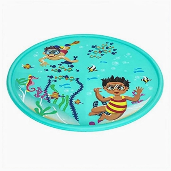 COPY - Kid's H20 GO Under Water Adventure  Sprinkler Pad 11ft round easy setup … - Picture 2 of 6